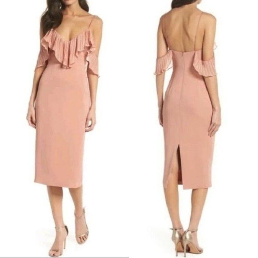Nwt revolve talulah charm bodycon dress mauve M